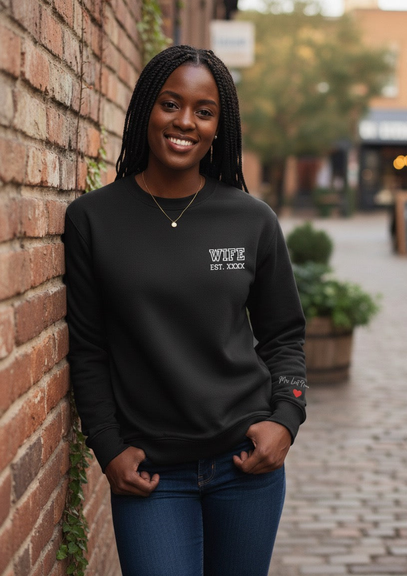 Husband/Wife Crewneck Sweatshirt Bundle