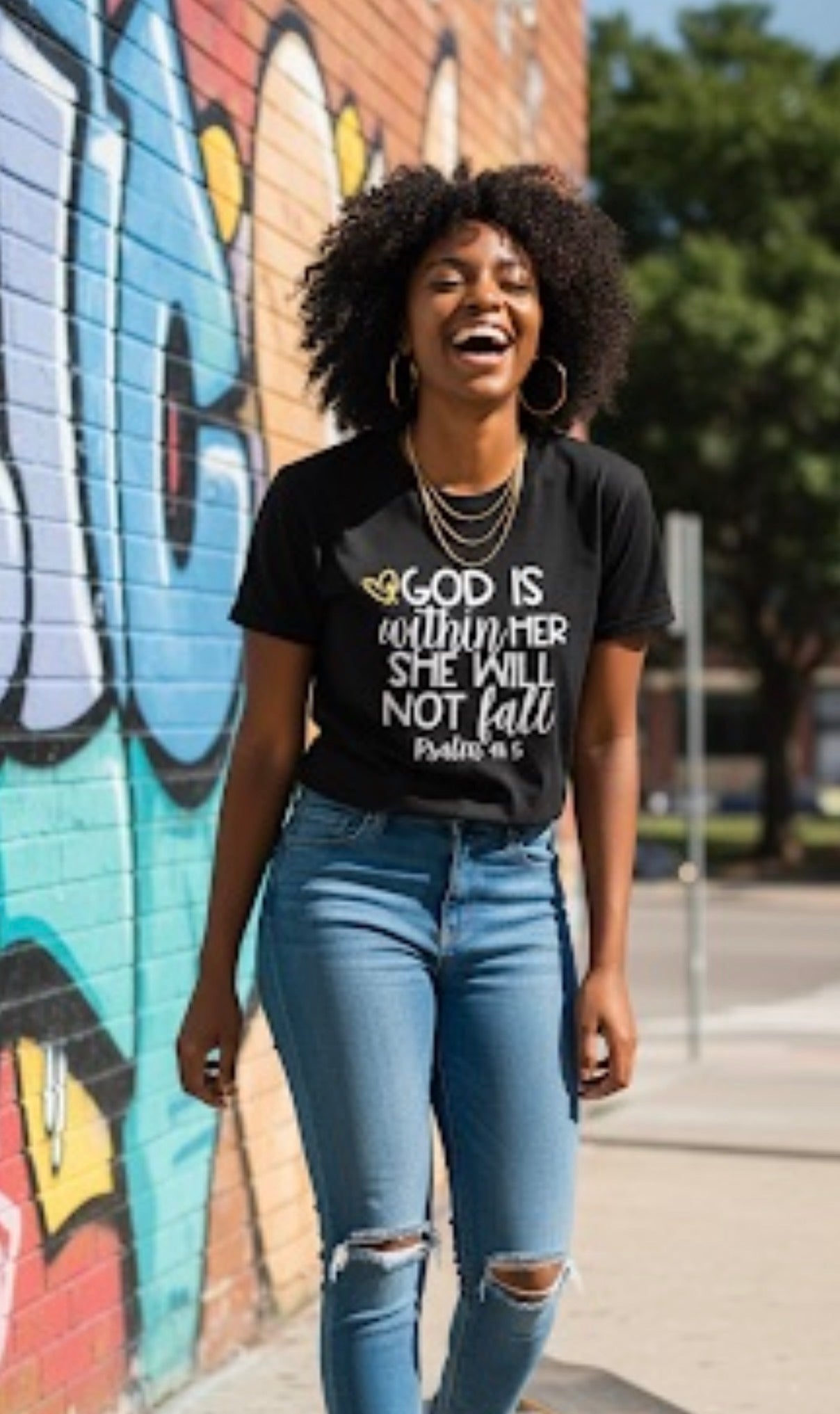 God Is Within Her T-shirt